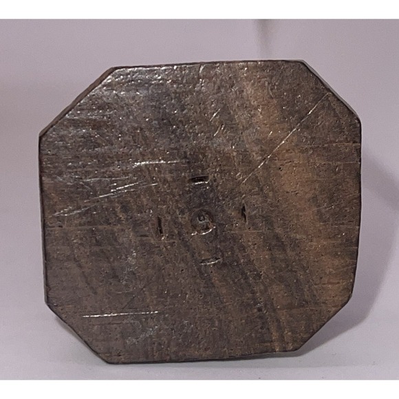 Vintage Chinese Laughing Buddha Wood Hand Carved Mini Desk Top Ho Tai Temple 3" - Picture 11 of 13